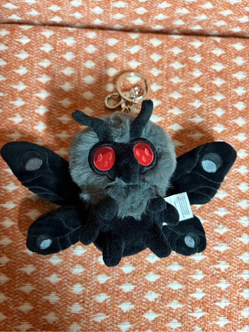Fallout Chibi Mothman Cryptid Poseable Plush Keychain Bethesda Official Retired